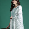 Dhiyona IE Ethnic Motifs Embroidered Kurta with Trousers & Dupatta