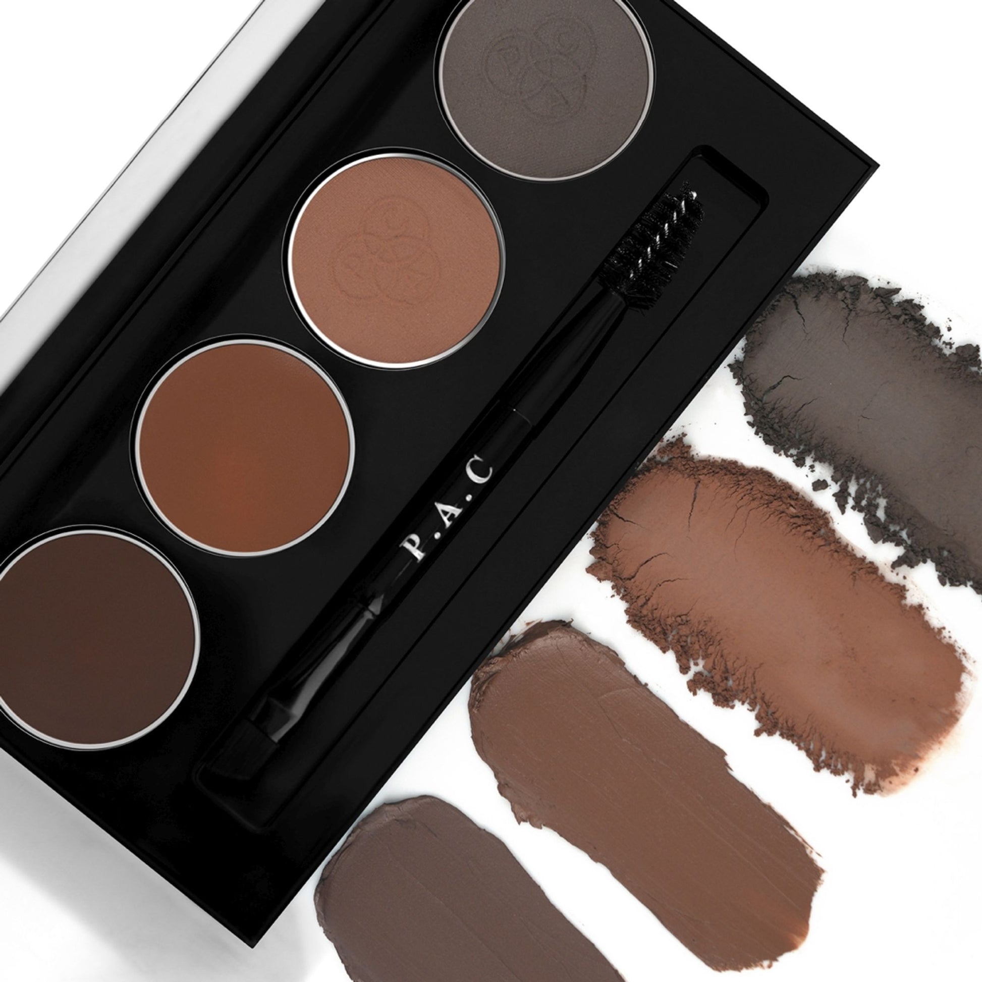 PAC SuperBrowww Palette X4 01 Arch My Brows -Cream & Powder Formula Natural Shades Seamless Blending