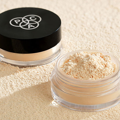 PAC HD Powder Banana - Absorbs Oil & Shine, Ultra Blurring Matte Finish, Prevents Flashbacks - Banana