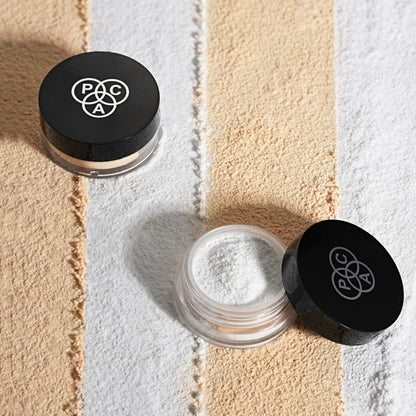 PAC HD Powder Banana - Absorbs Oil & Shine, Ultra Blurring Matte Finish, Prevents Flashbacks - Banana