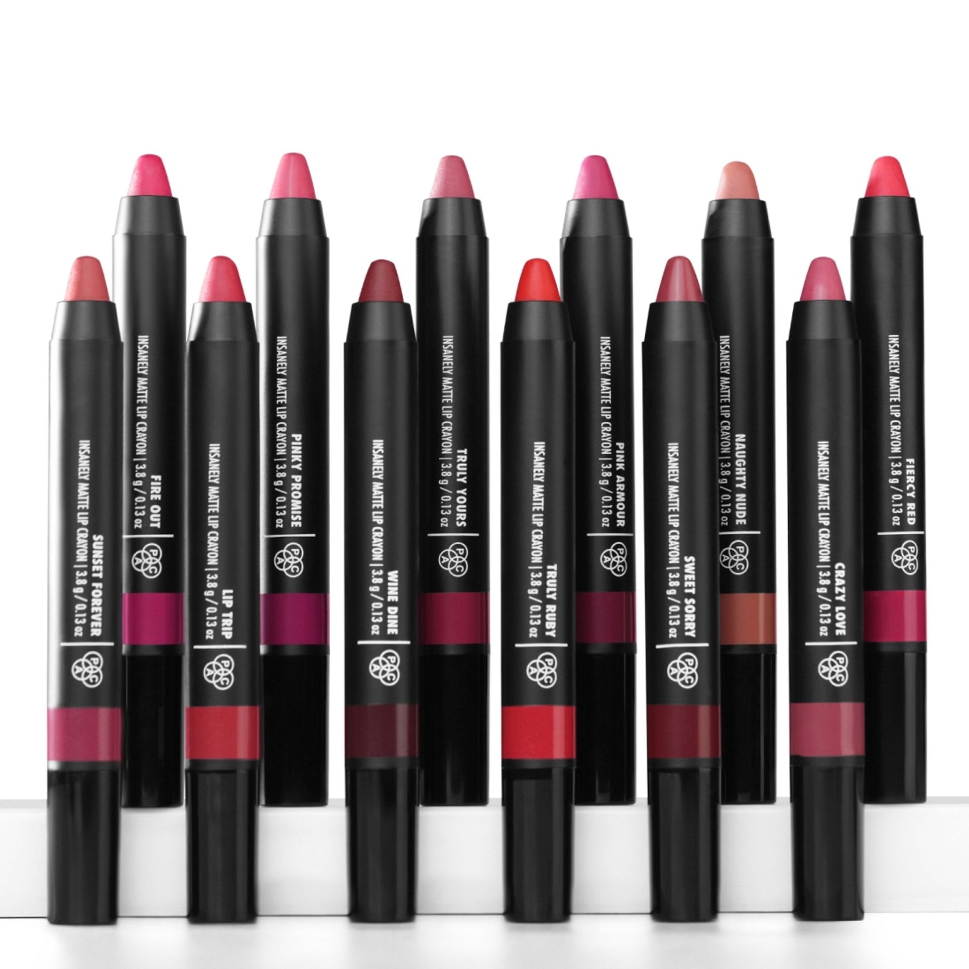 PAC Insanely Matte Lip Crayon - 12H Longlasting, Non Drying, Smudgeproof, Matte Finish - Sweet Sorry