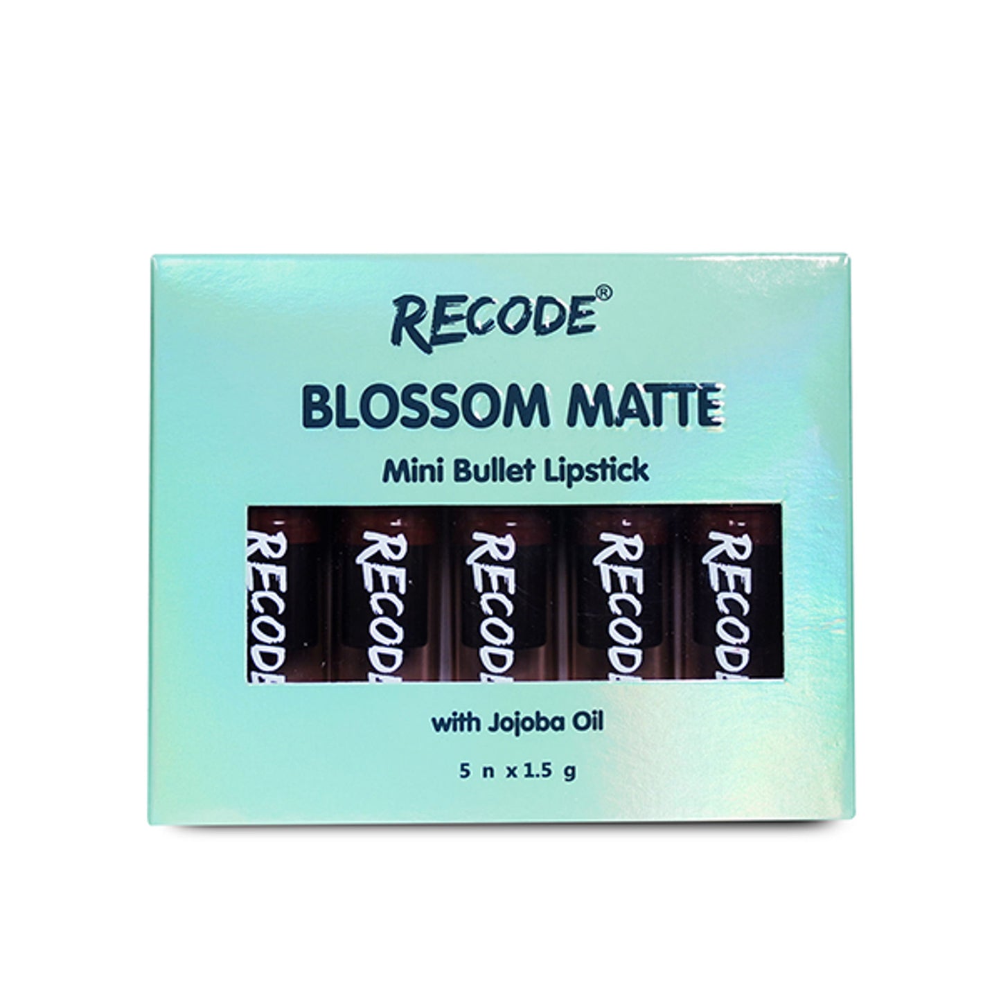 Recode Blossom Matte Mini Bullet Lipstick – Set Of 5 - Nude