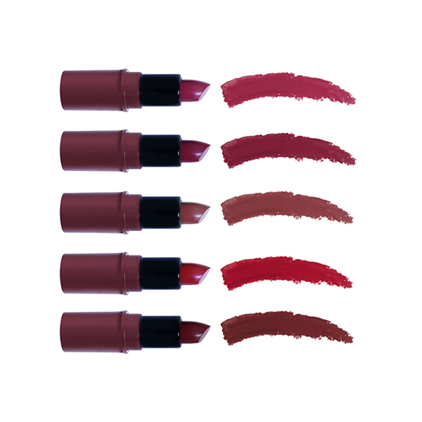Recode Blossom Matte Mini Bullet Lipstick – Set Of 5 - Bold