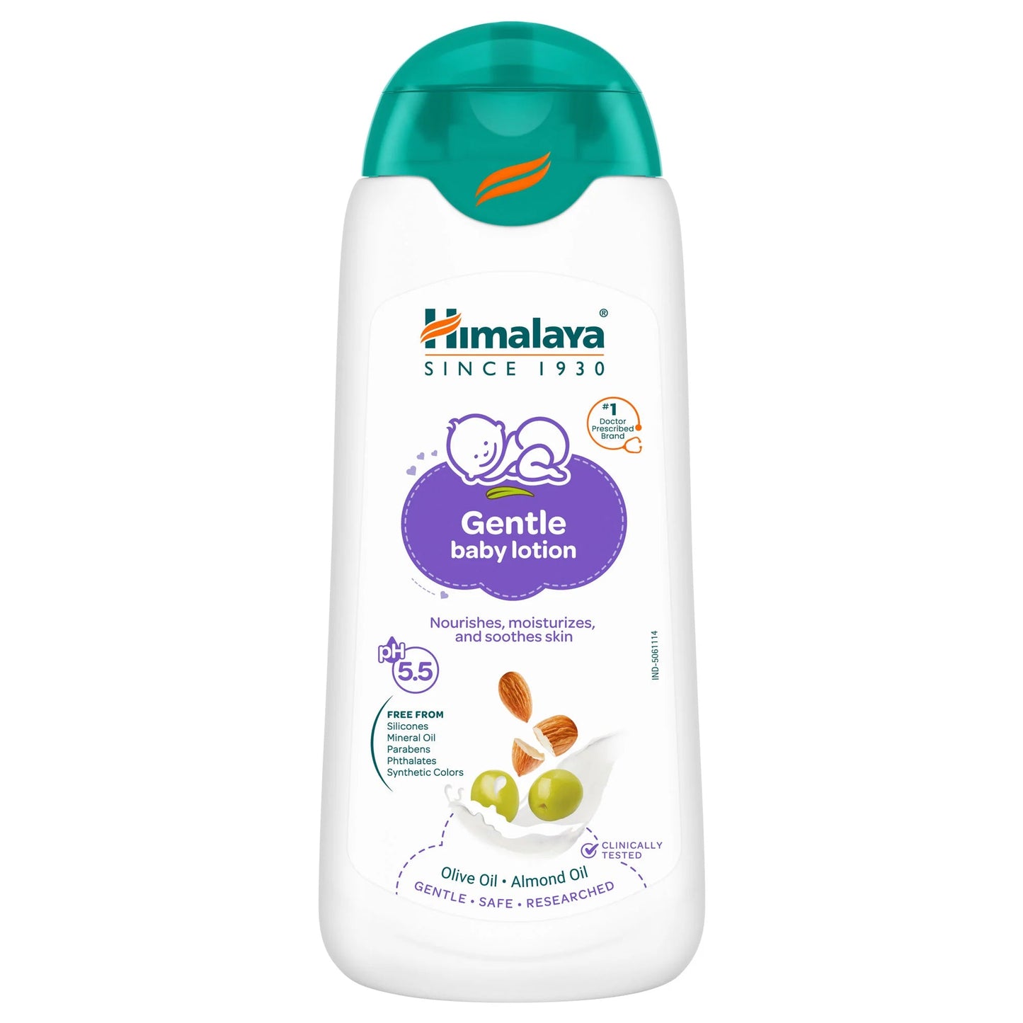 Himalaya Herbals Baby Lotion For Nourishes & Moisturizes - Indyancart