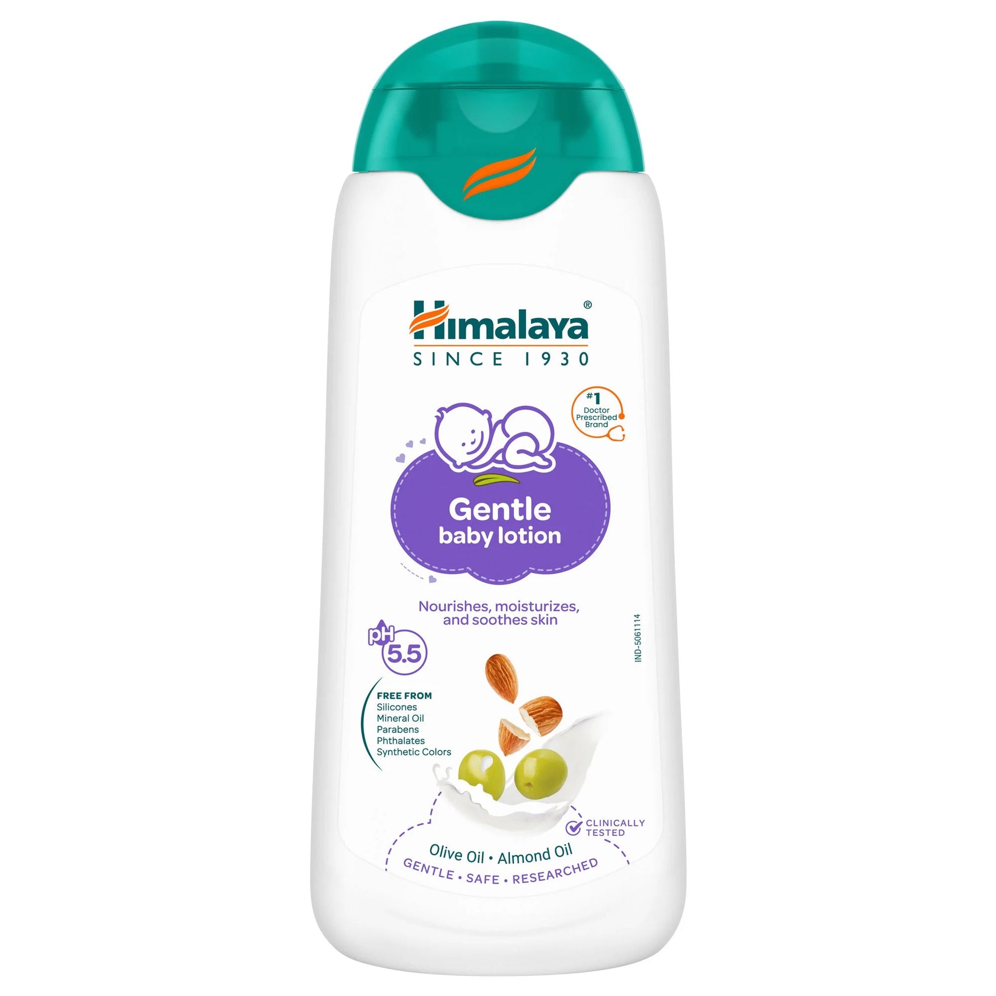 Himalaya Herbals Baby Lotion For Nourishes & Moisturizes - Indyancart
