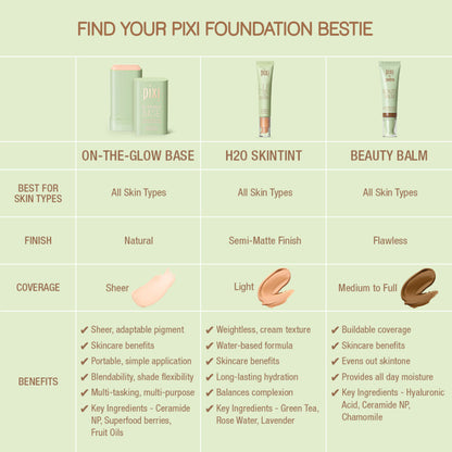 PIXI On-The-Glow Base Foundation Stick - Caramel