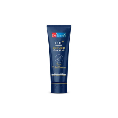 Dr Batra's PRO +Skin Clear Face washEnriched withTulsi,Neem,Aloe Vera,Natural Extract
