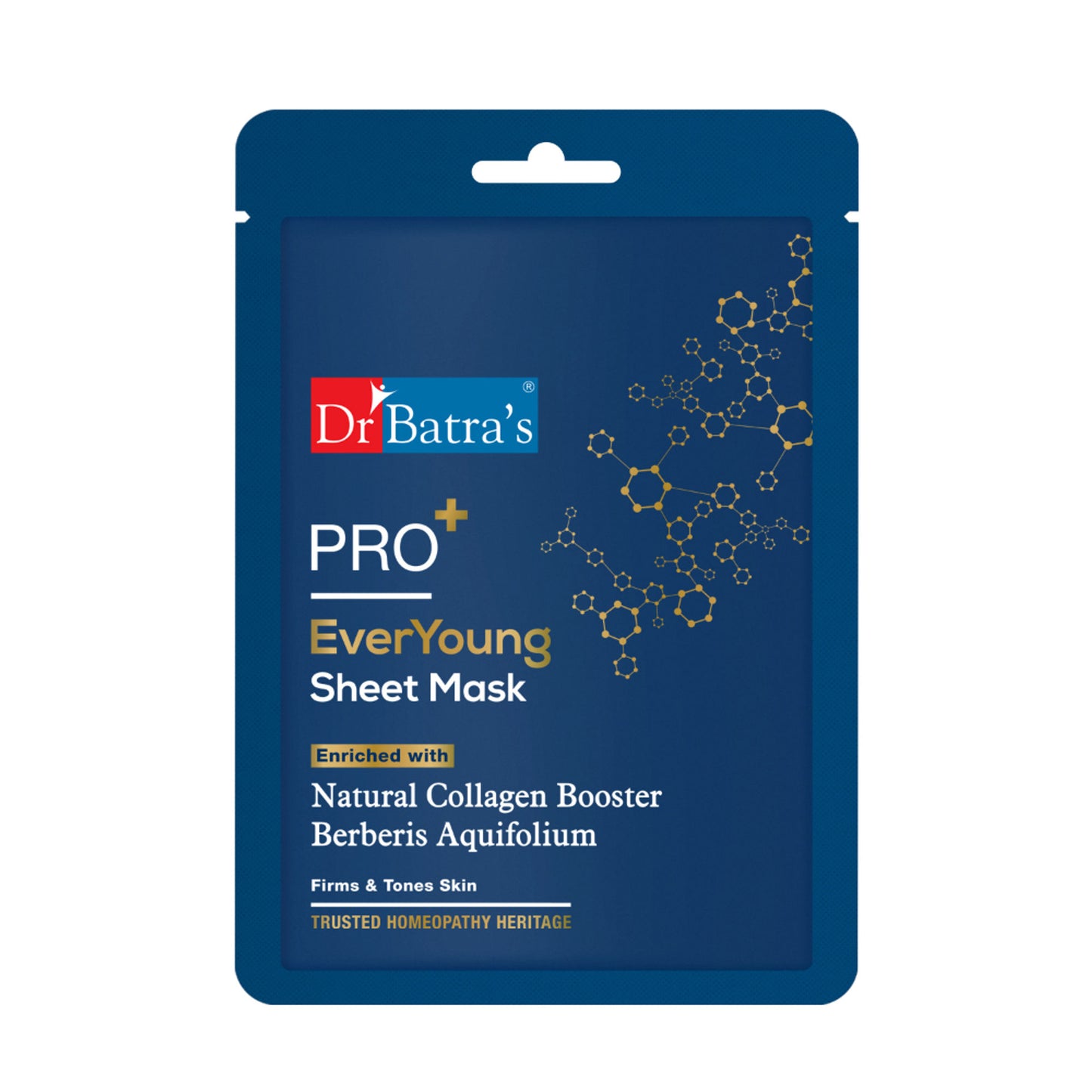 Dr Batras Pro + EverYoung Sheet Mask-Get Glowing Skin- Paraben free-All Skin Type- Natural Extract