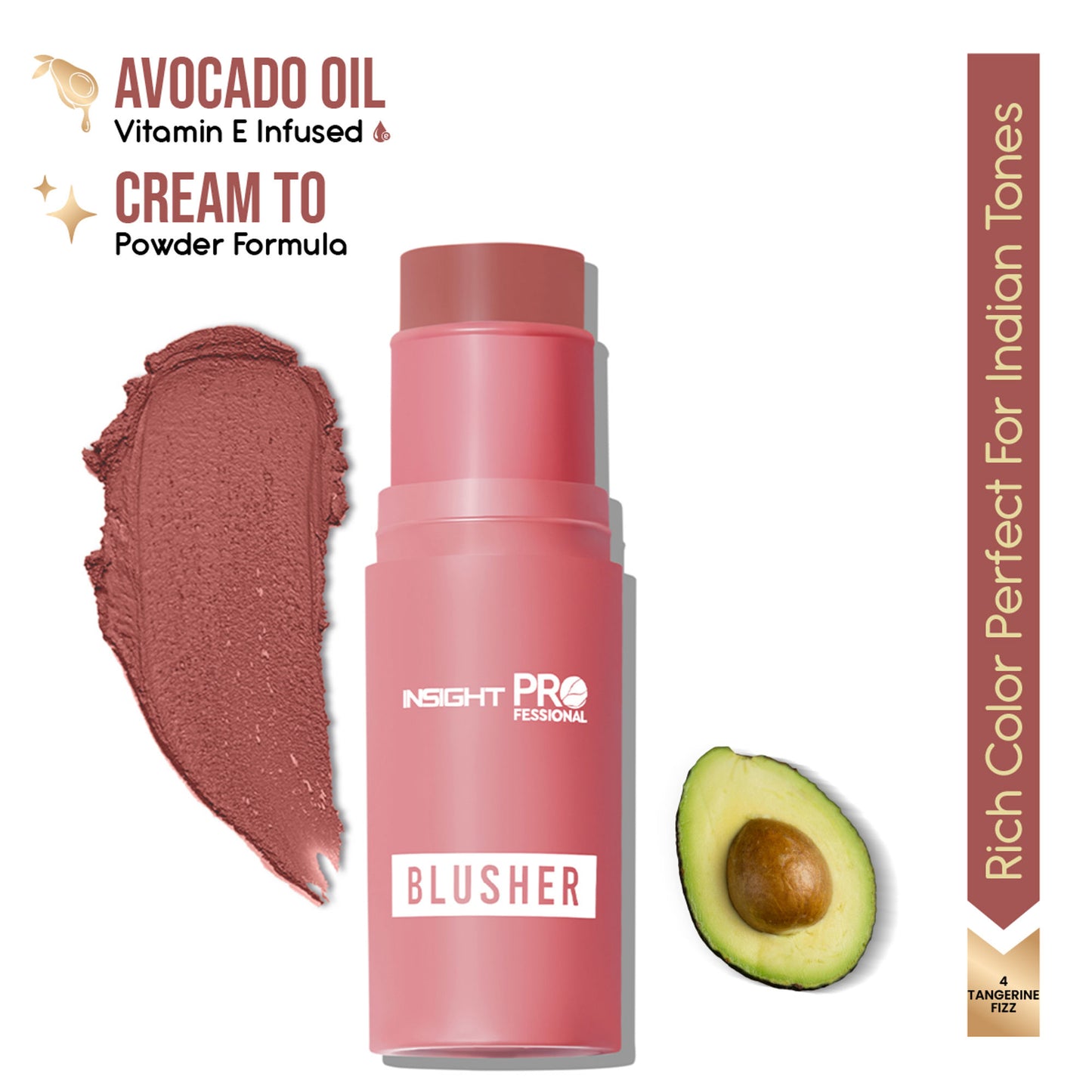 Insight Cosmetics Blusher - Tangerine Fizz