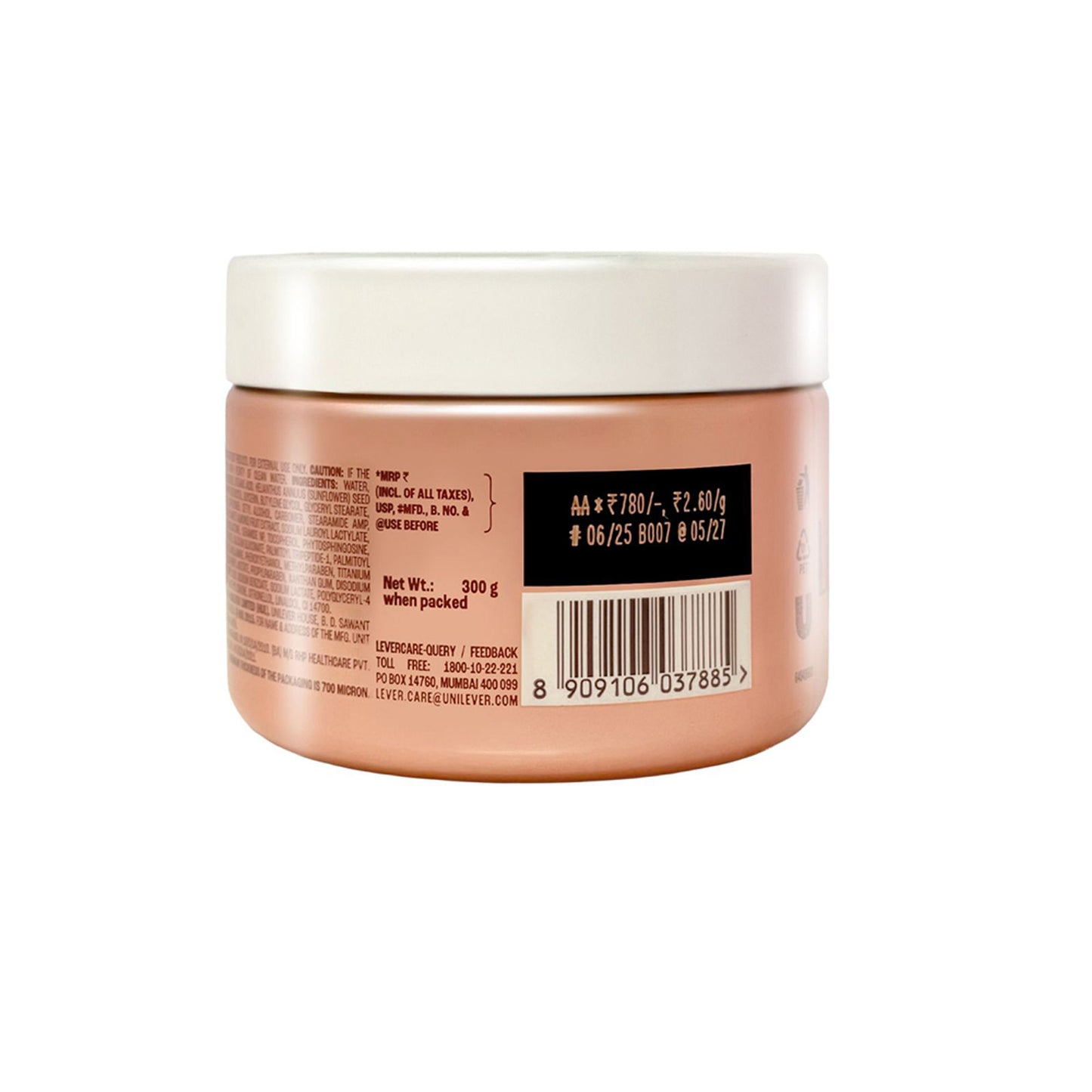 Lakmé Peach Creme Moisturiser, Ceramide & Peptide, Skin Barrier Repair & Hydrated Glow