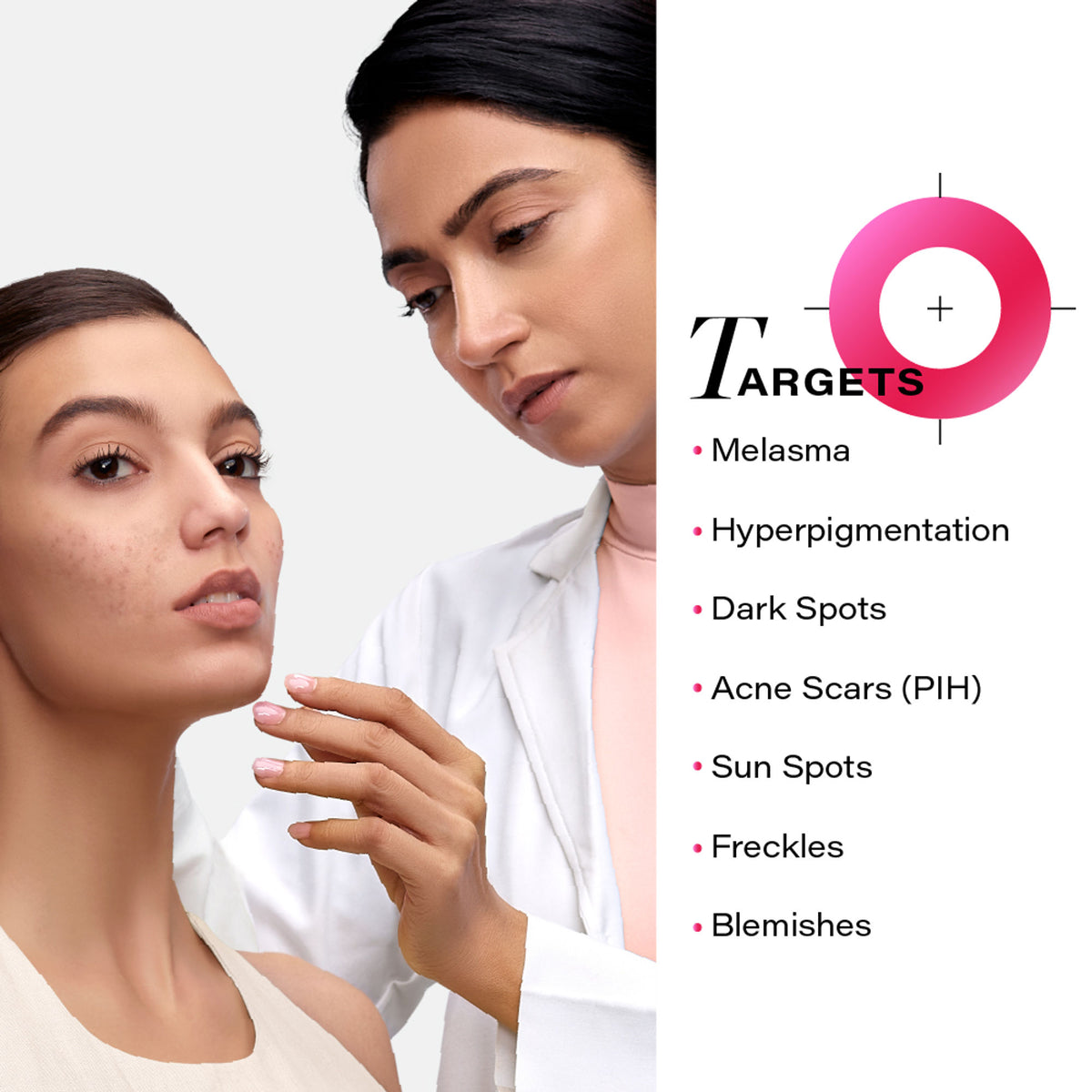 Novology Bi-Phasic Serum for Hyperpigmentation, Dark Spots, Blemishes and Acne Marks, Dermat Tested