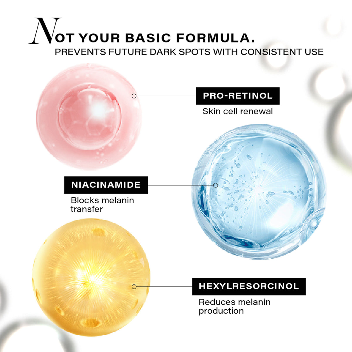 Novology Bi-Phasic Serum for Hyperpigmentation, Dark Spots, Blemishes and Acne Marks, Dermat Tested