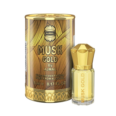 Ajmal India Musk Gold Attar Concentrated Perfume For Her
