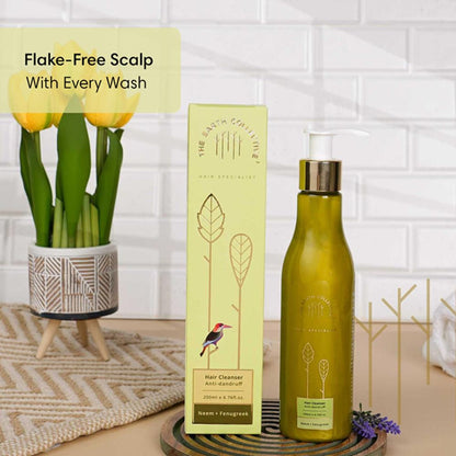 The Earth Collective Hair Cleanser, Anti-Dandruff With Neem & Fenugreek