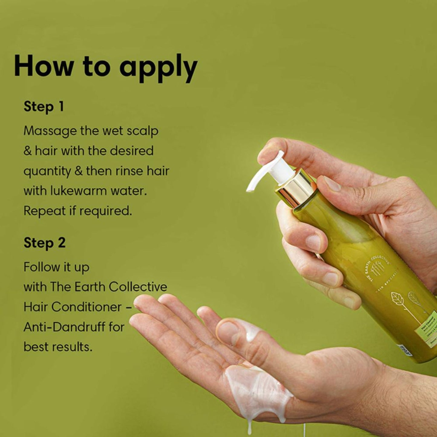 The Earth Collective Hair Cleanser, Anti-Dandruff With Neem & Fenugreek