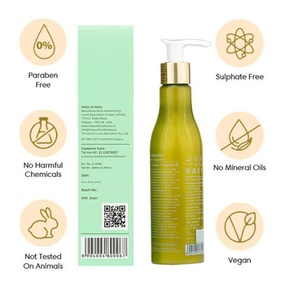 The Earth Collective Hair Cleanser- Oily Hair- Shampoo For Oily Scalp