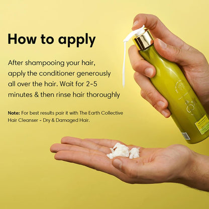 The Earth Collective Hair Conditioner, Dry and Damaged