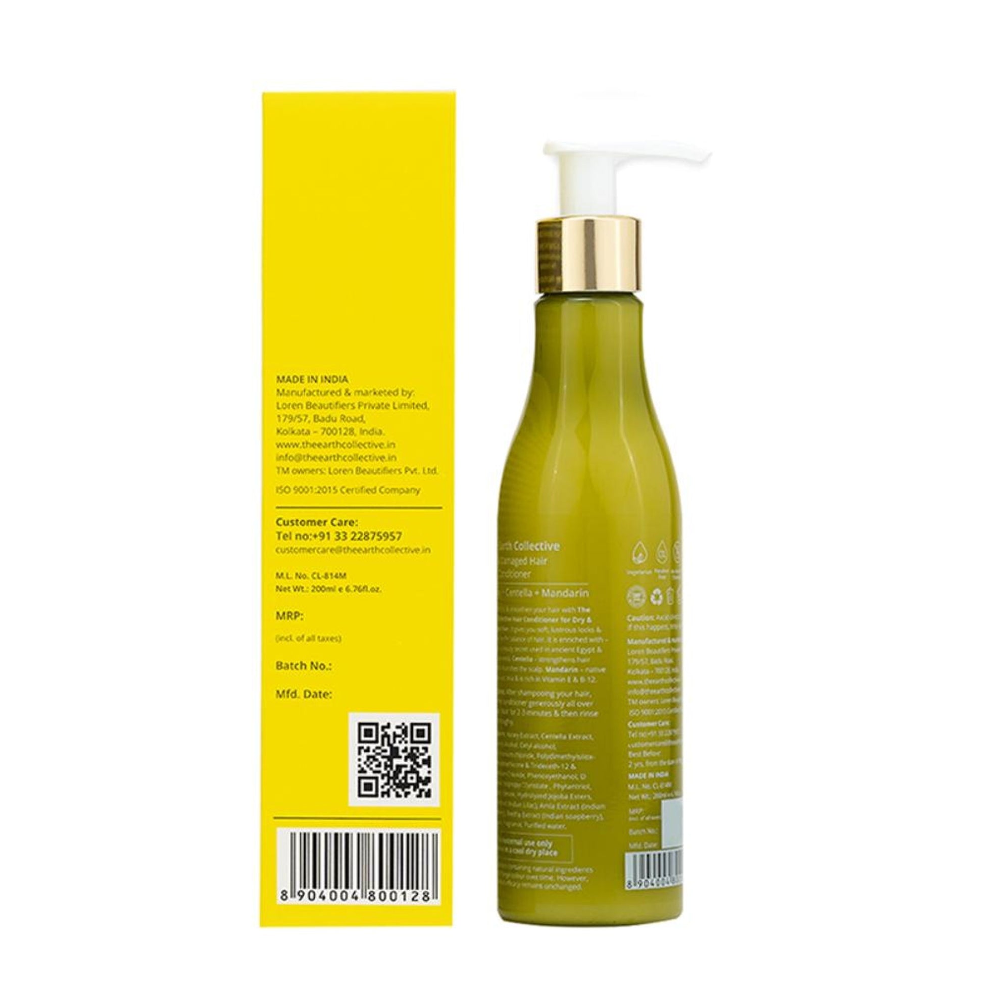 The Earth Collective Hair Conditioner, Dry and Damaged