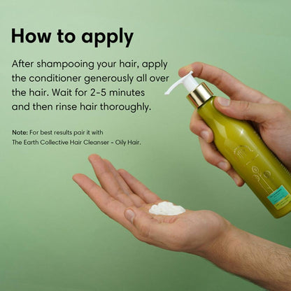 The Earth Collective Hair Conditioner- Oily Hair - For Oily Scalp