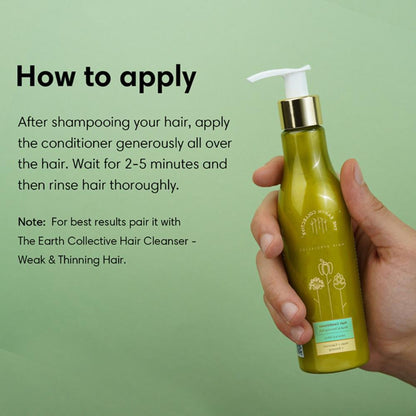 The Earth Collective Hair Conditioner, Weak & Thinning Hair