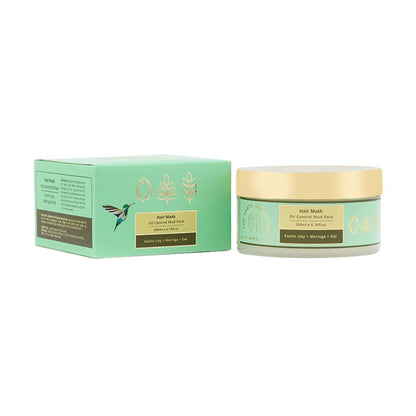 The Earth Collective Hair Mask- Oil Control Mud Pack- Kaolin Clay Hair Mask For Oily Scalp