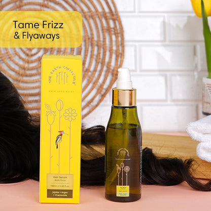 The Earth Collective Hair Serum, Anti-frizz