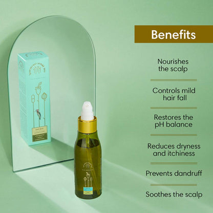 The Earth Collective Scalp Tonic ith Niacinamide- Hydrating & Nourishing Scalp Serum