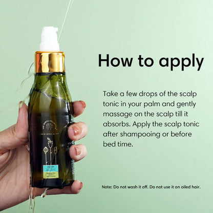 The Earth Collective Scalp Tonic ith Niacinamide- Hydrating & Nourishing Scalp Serum
