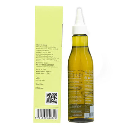 The Earth Collective Hair Oil, Anti Dandruff With Neem & Fenugreek