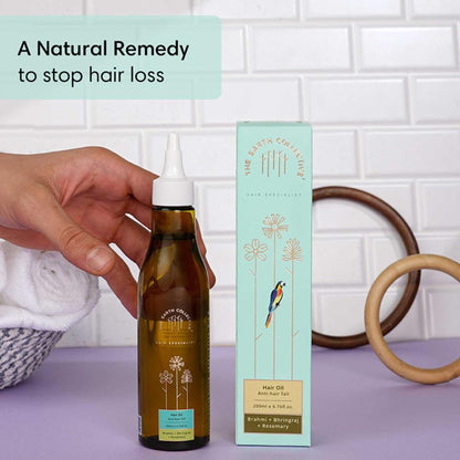 The Earth Collective Anti Hair Fall Hair Oil With Rosemary, Bhringraj & Brahmi