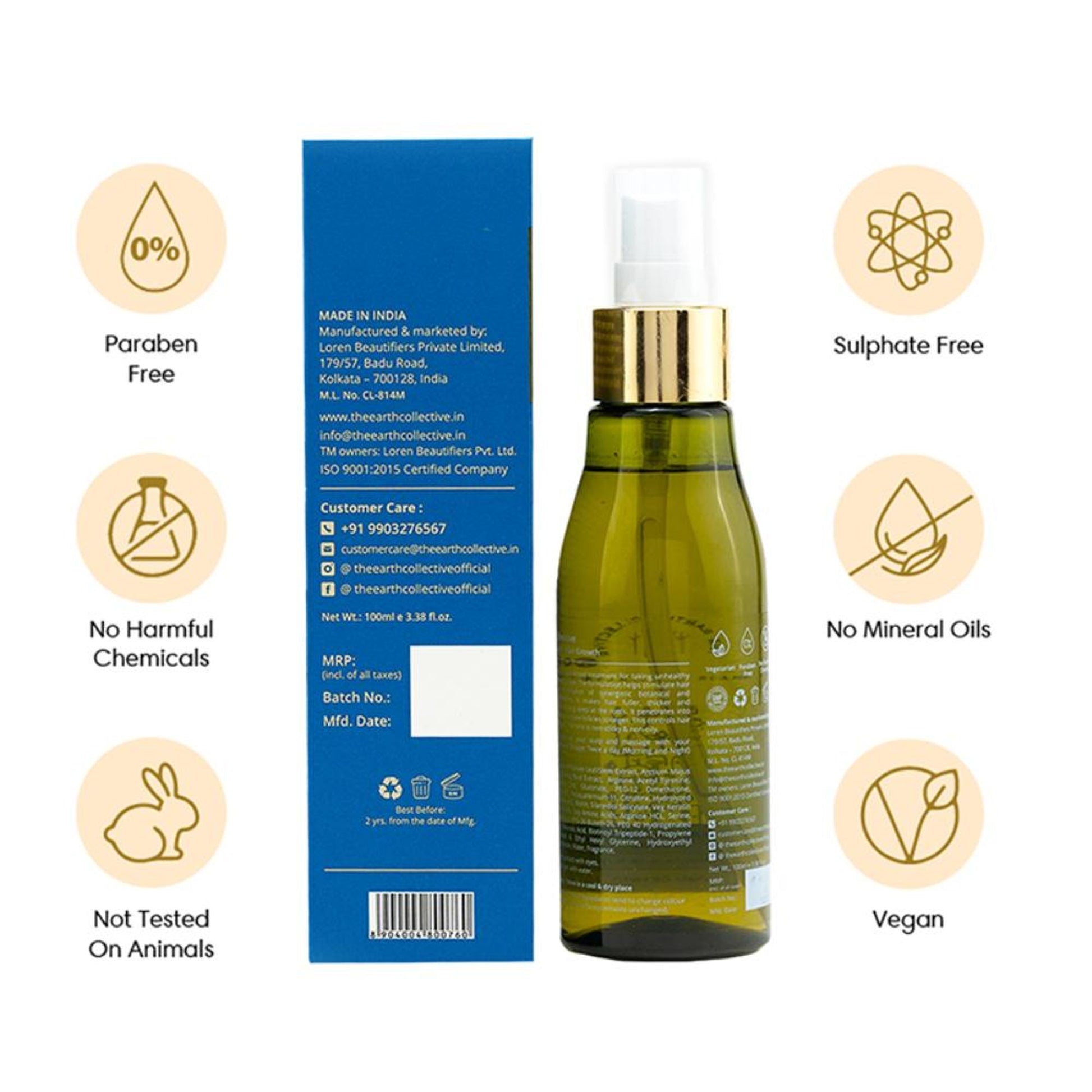 The Earth Collective Hair Density Tonic