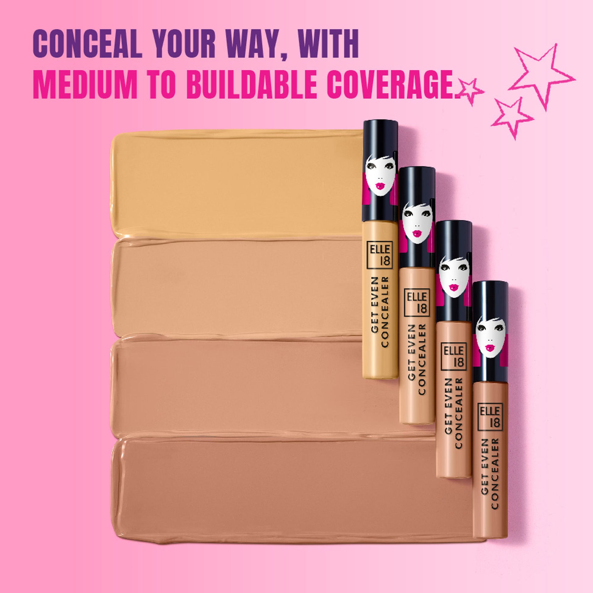 Elle 18 Get Even Concealer - Marble