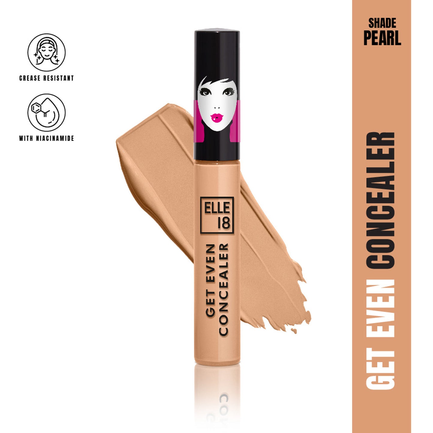 Elle 18 Get Even Concealer - Pearl
