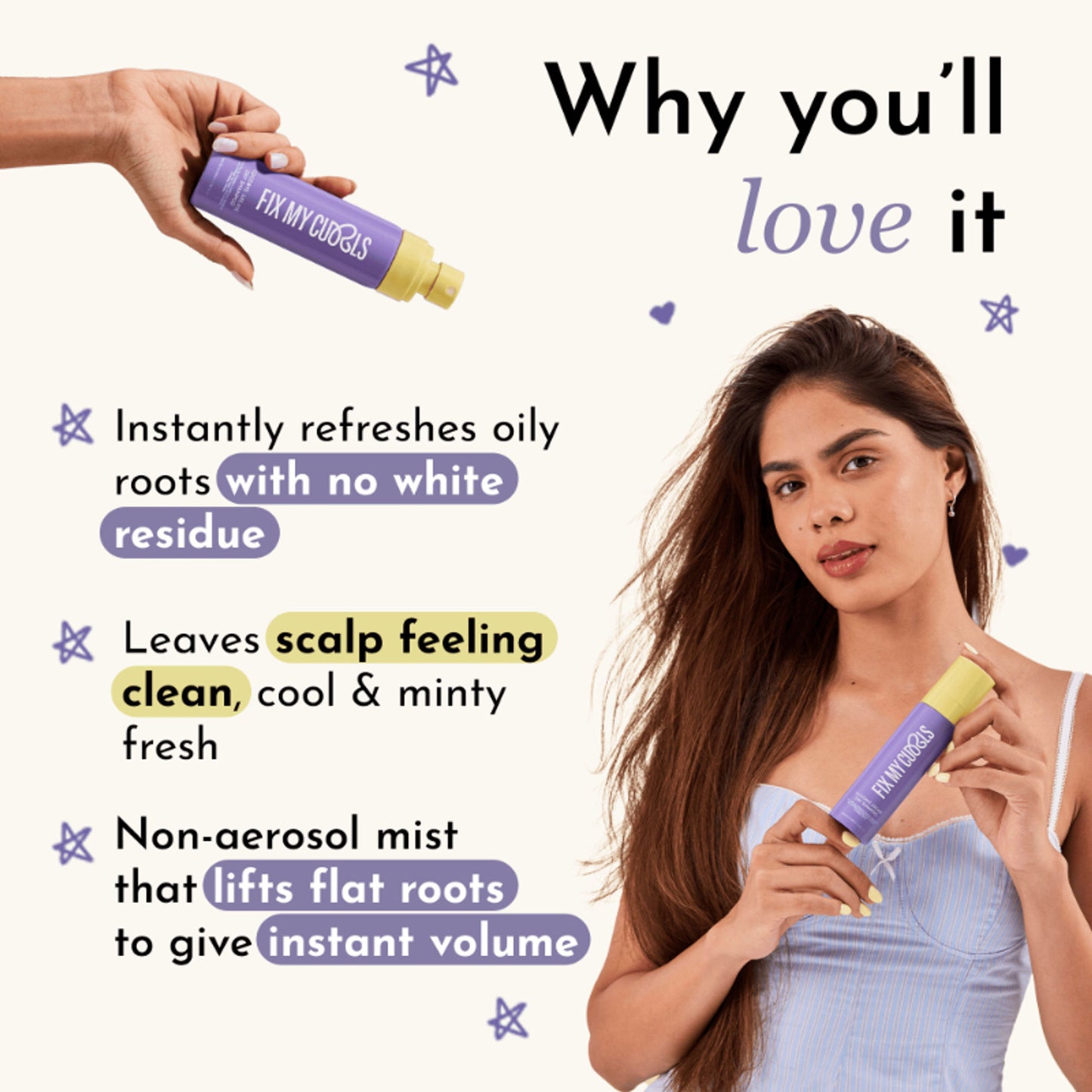 Fix My Curls Goodbye Grease Dry Shampoo