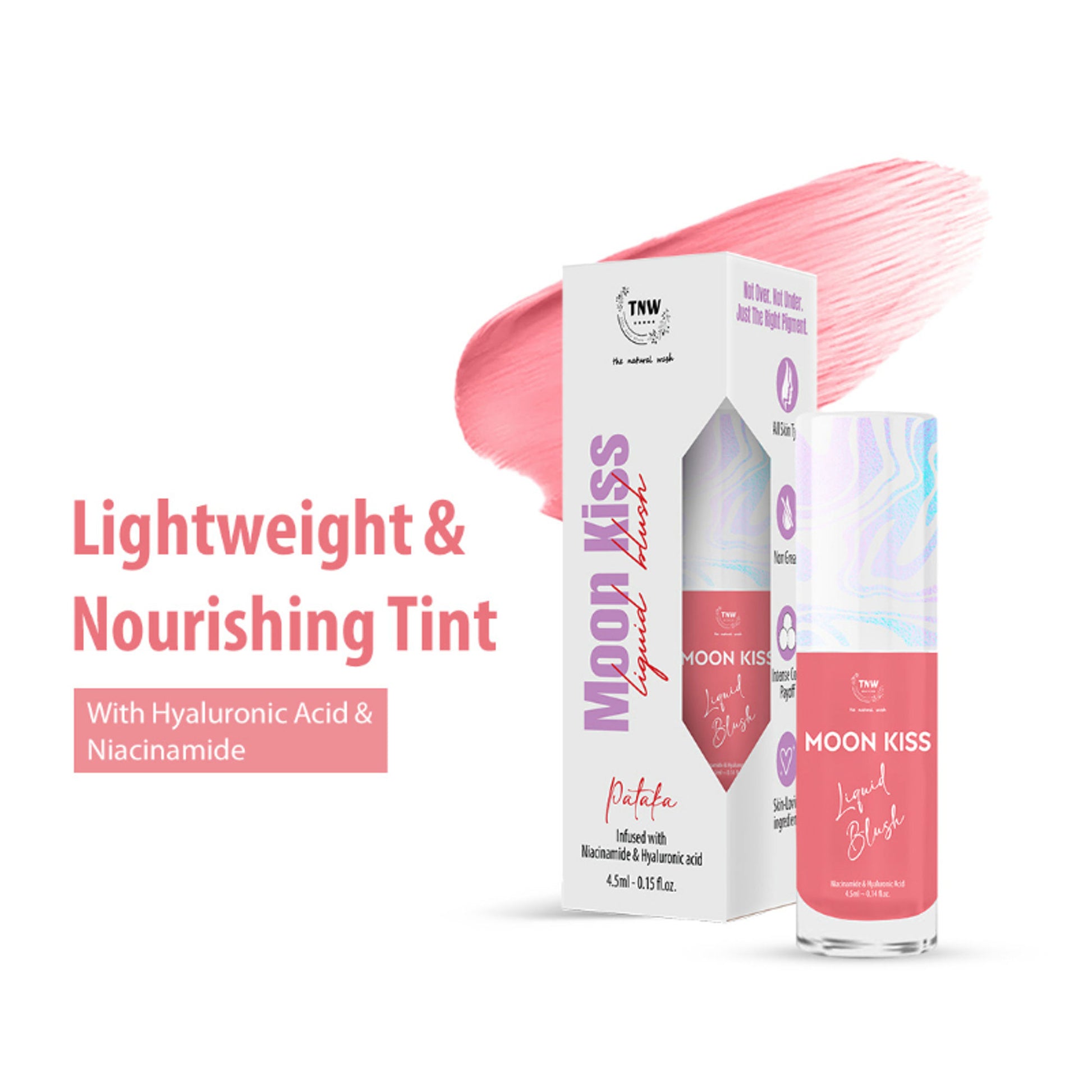 TNW - The Natural Wash Moon Kiss Blush - Peach Orange
