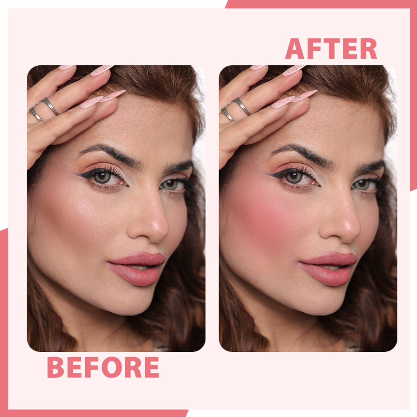 TNW - The Natural Wash Moon Kiss Blush - Peach Orange