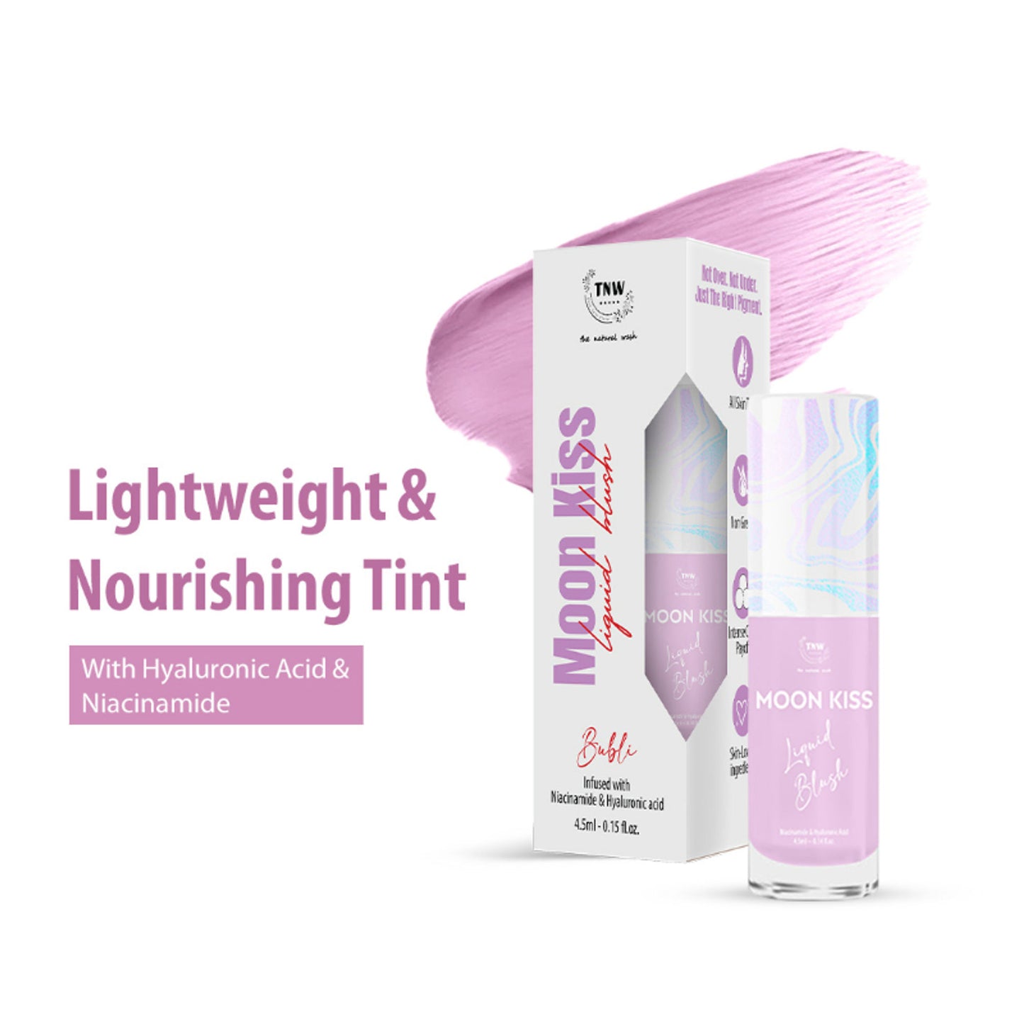 TNW - The Natural Wash Moon Kiss Blush - Light Pink