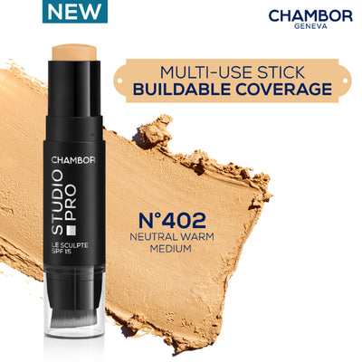 Chambor Studio Pro Le Sculpte Stick Foundation - Neutral Warm Medium