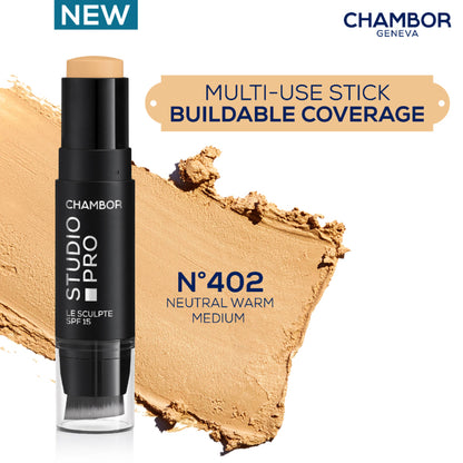 Chambor Studio Pro Le Sculpte Stick Foundation - Neutral Warm Medium