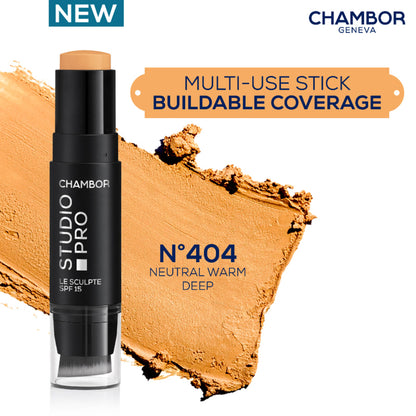 Chambor Studio Pro Le Sculpte Stick Foundation - Neutral Warm Deep