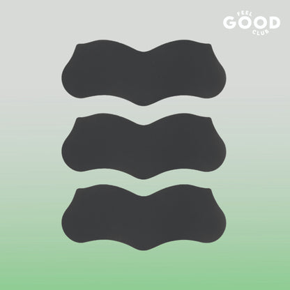 Feel Good Club Pack Of 3 Nose Strips For Skin Pore Cleansing Exfoliation With Charcoal & Aloe Vera