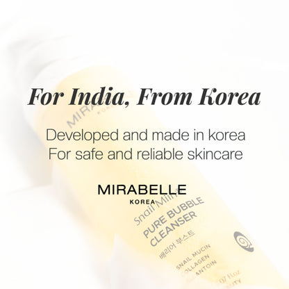 Mirabelle Korea Snail Bubble Cleanser