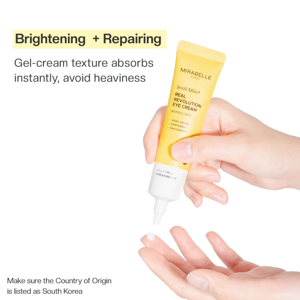 Mirabelle Korea Snail Revolution Eye Cream