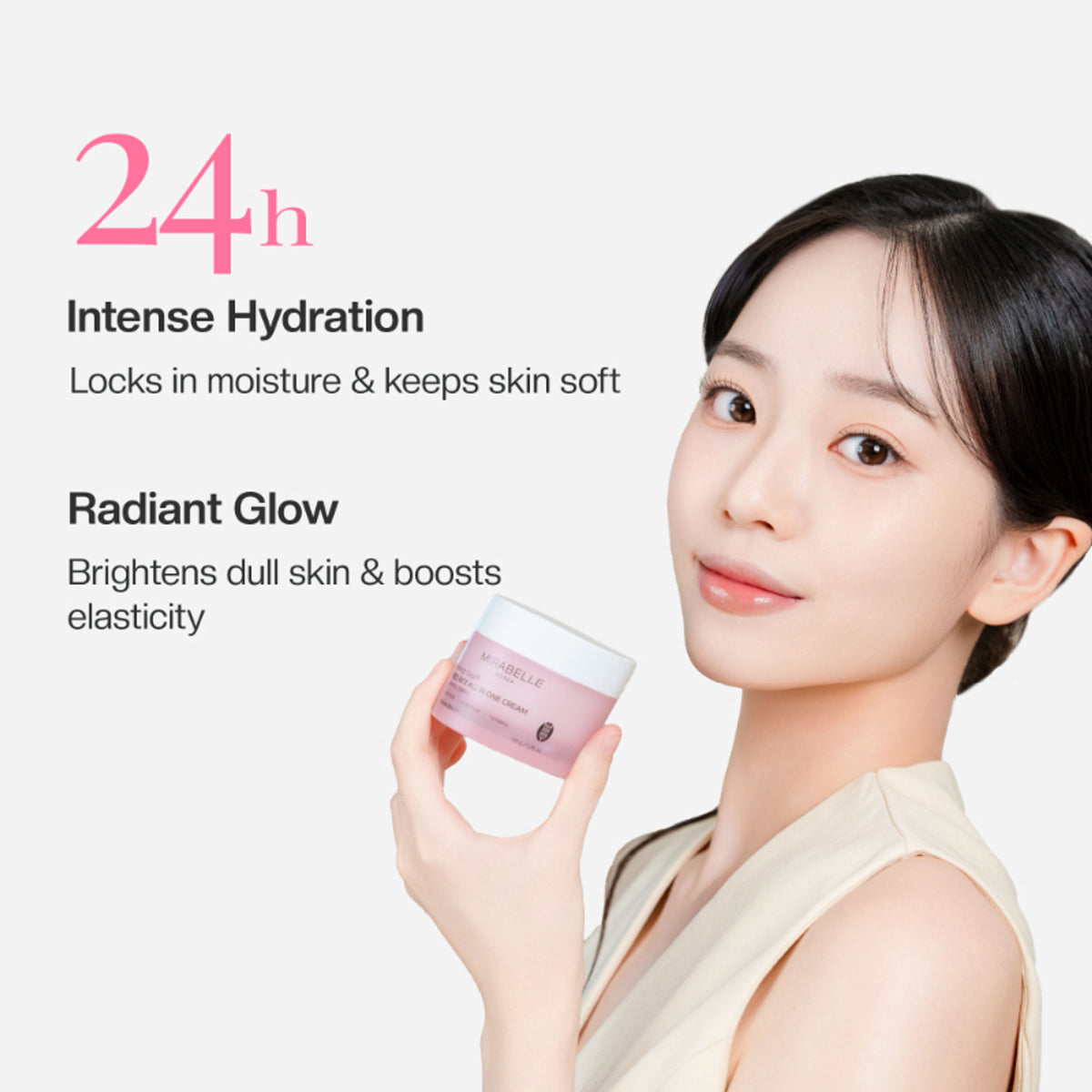 Mirabelle Korea Red Rice All In One Moisturing Cream