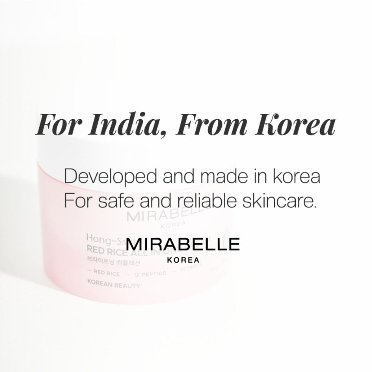 Mirabelle Korea Red Rice All In One Moisturing Cream