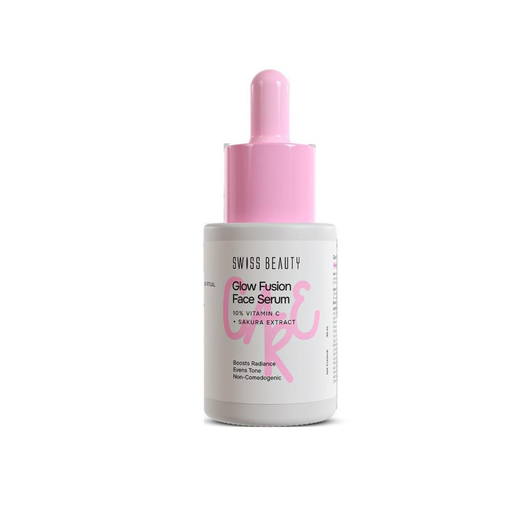 Swiss Beauty Care Glow Fusion Face Serum - 10% Vitamin C & Sakura Extract