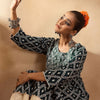 Dhiyona IE Ethnic Motifs Printed Thread Work Kurta