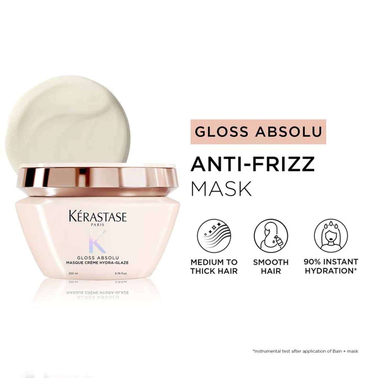 Kerastase Gloss Absolu Creme Anti-Frizz Hair Mask