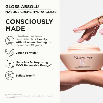 Kerastase Gloss Absolu Creme Anti-Frizz Hair Mask
