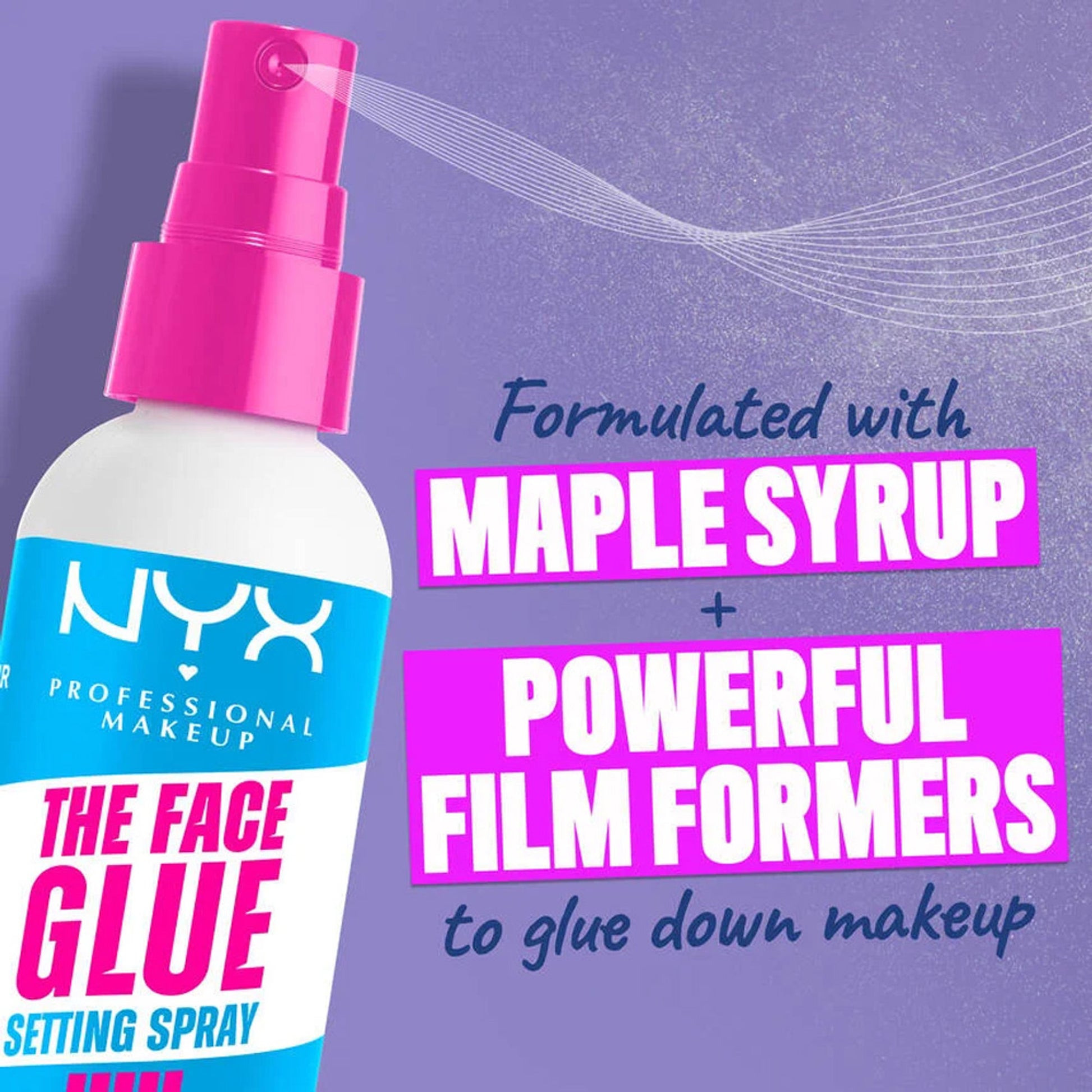 NYX Professional Makeup The Face Glue Setting Spray